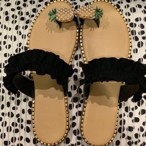Pineapple sandals